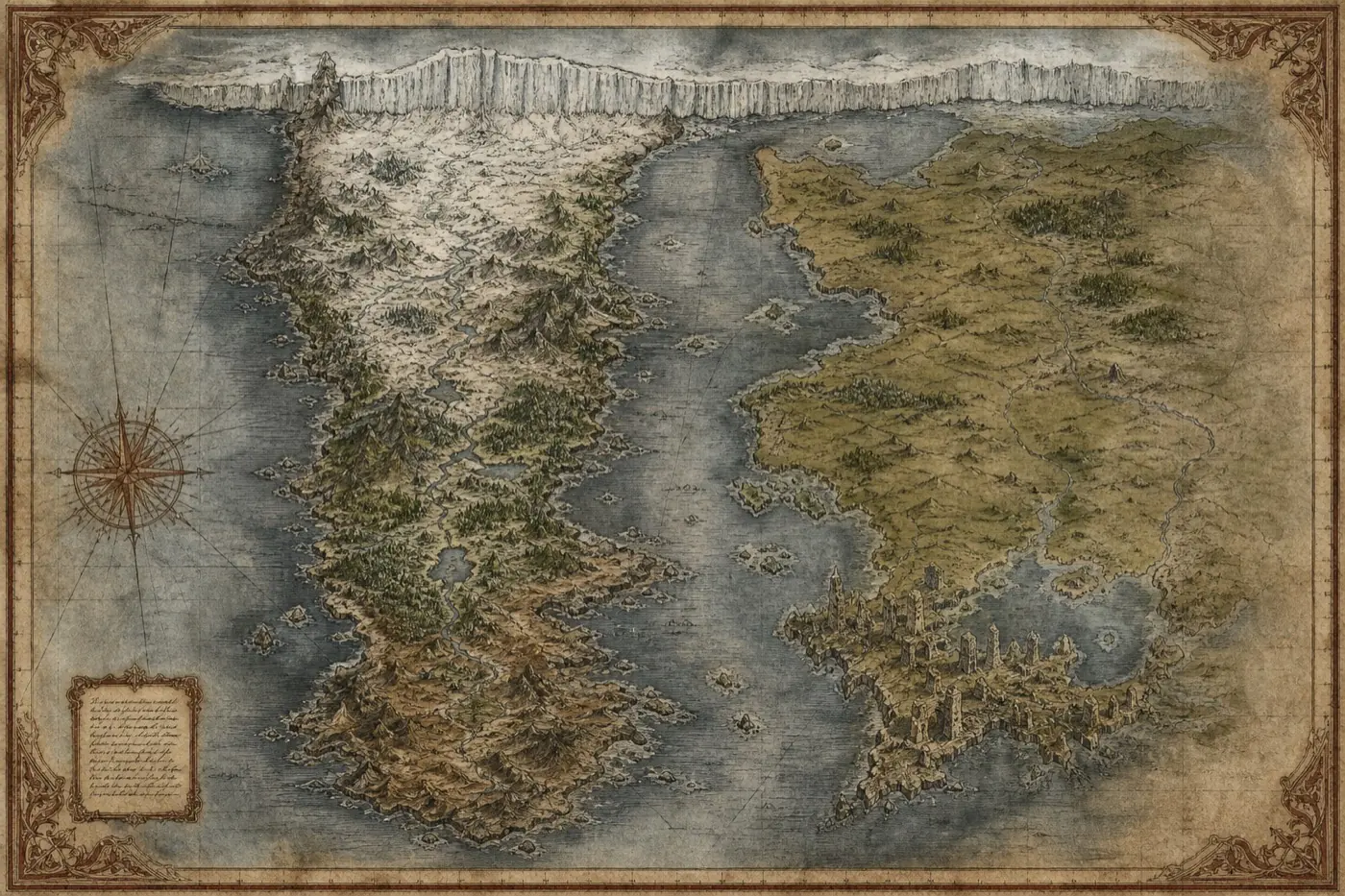 Game of Thrones map